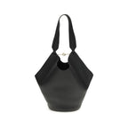 Calf Suede Lotus Small Shoulder Bag