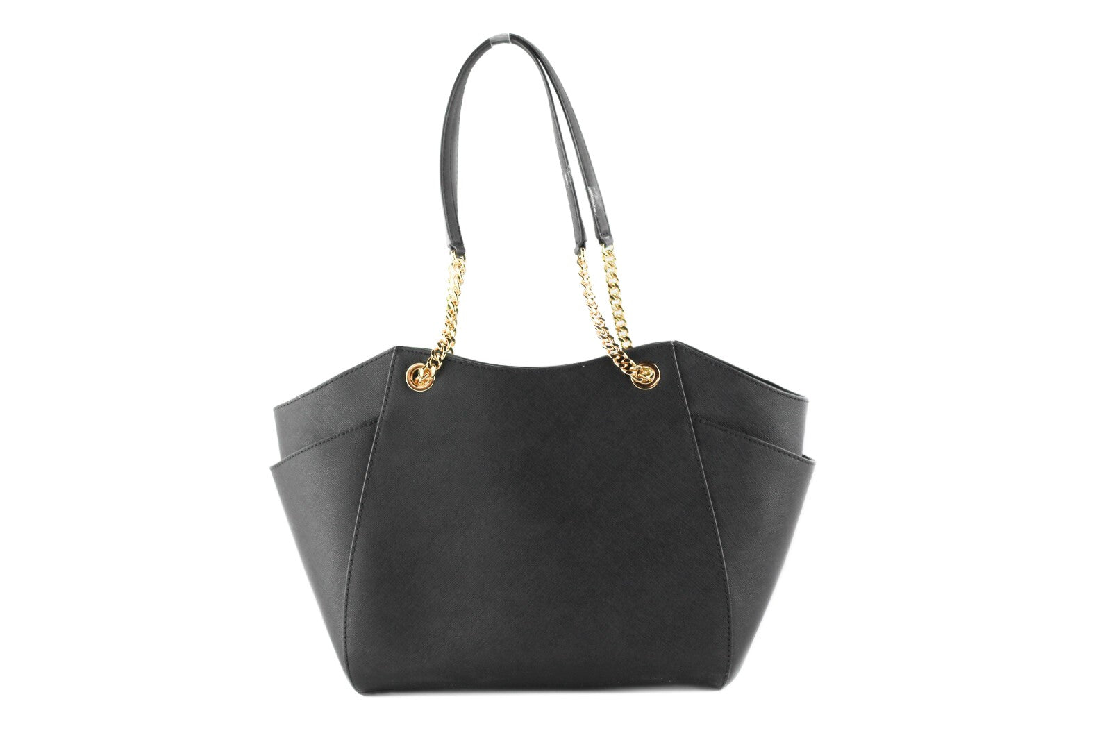 Large Jet Set Signature PVC and Saffiano Leather Shoulder Tote