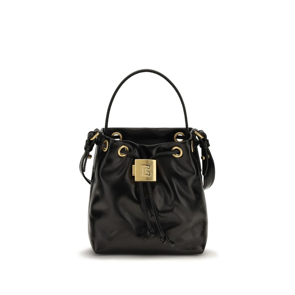 Calf Leather Pulse Bucket Bag