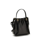 Calf Leather Pulse Bucket Bag