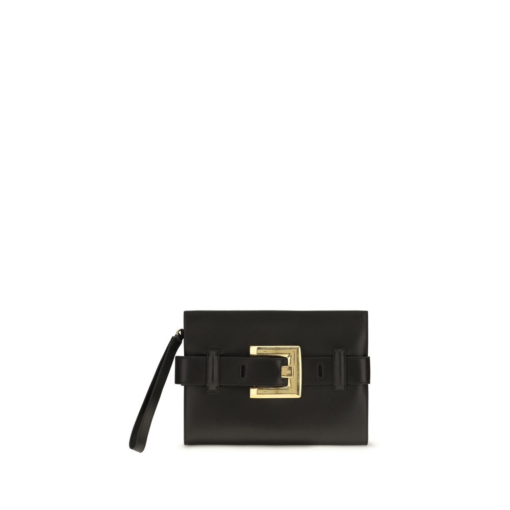 Anthem Leather Clutch Bag