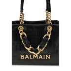 Black Calf Cabas 1945 Tote