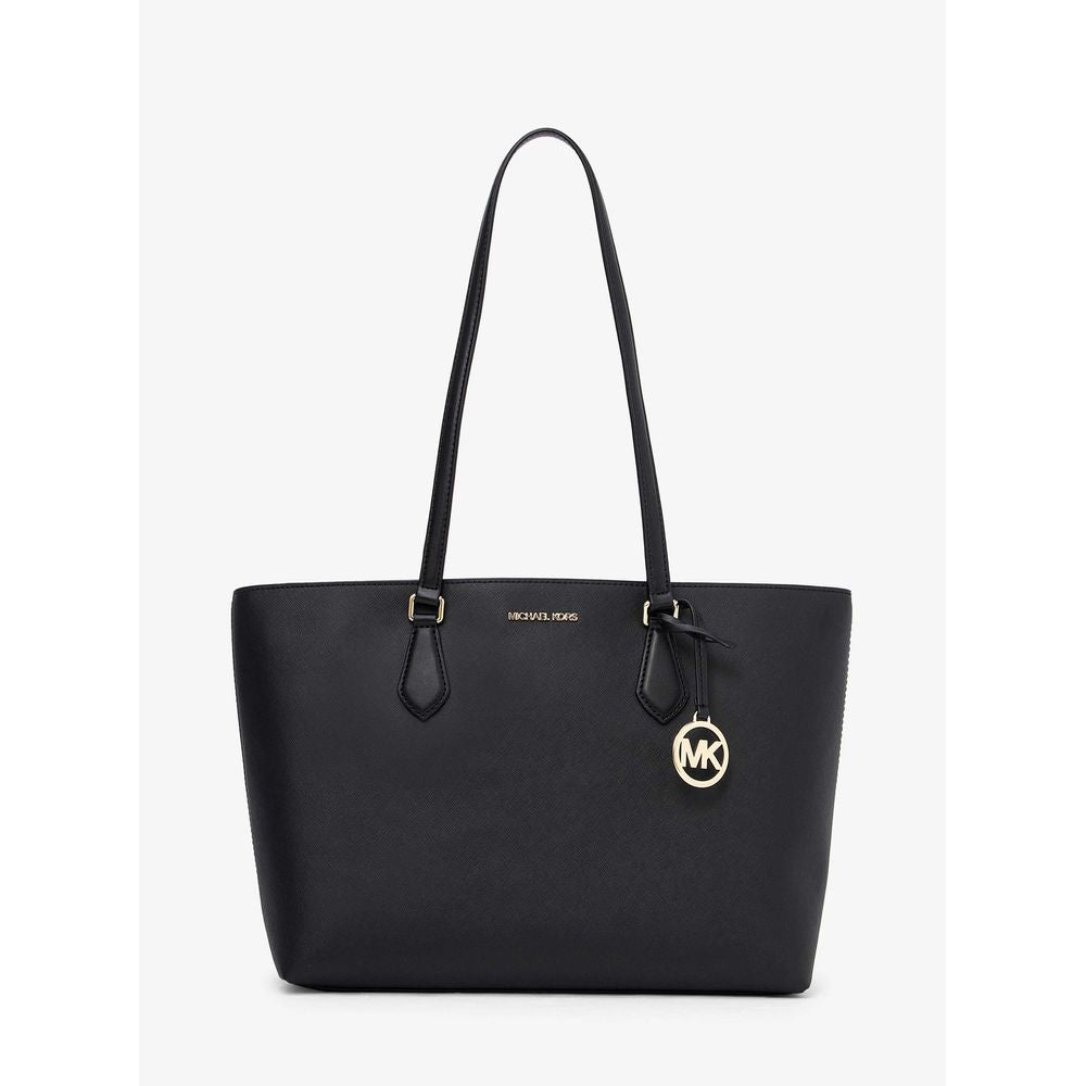 Black Canvas Sheila Handbag