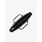 Black Canvas Sheila Handbag