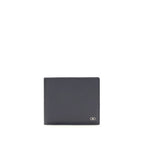 Calf Leather Hammered Billfold Wallet
