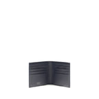 Calf Leather Hammered Billfold Wallet