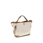 Clover Handbag Cotton Jacquard Canvas