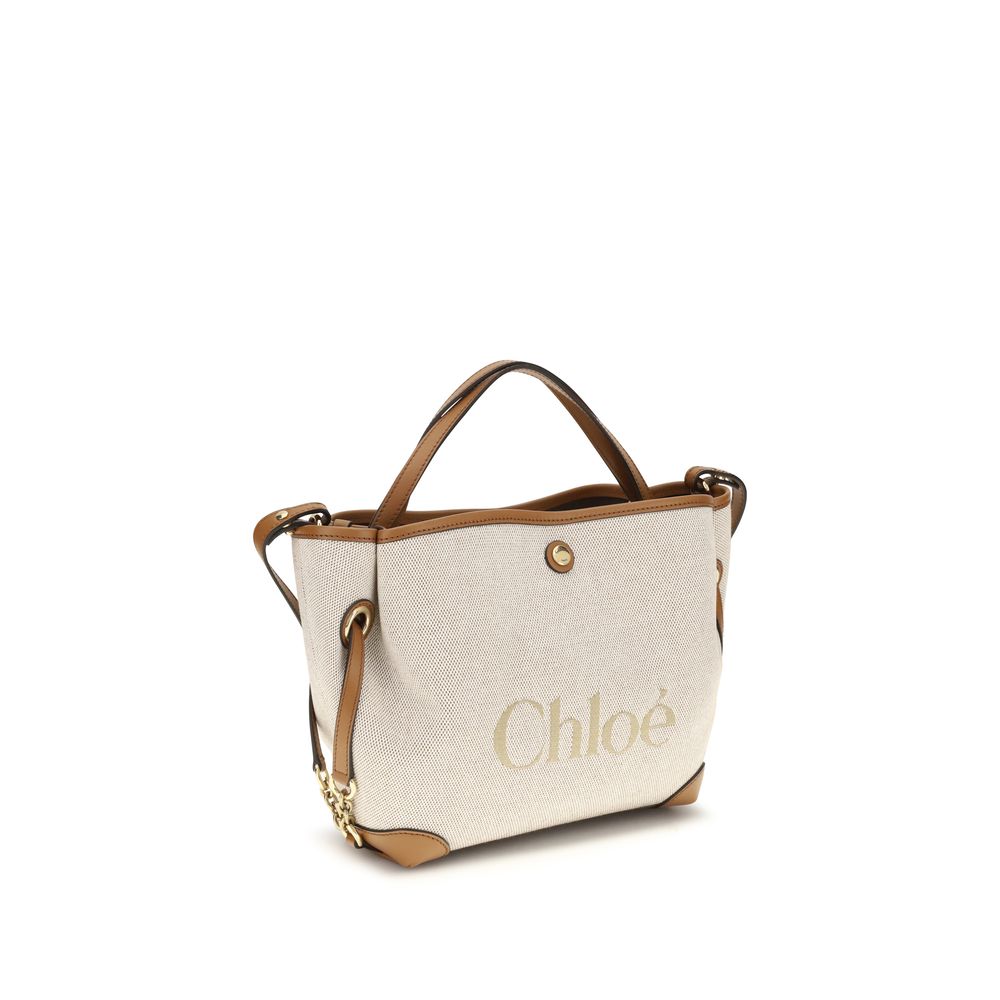Clover Handbag Cotton Jacquard Canvas