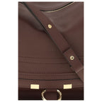 Small Marcie Calf Leather Shoulder Bag
