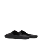 Black Rubber Slippers