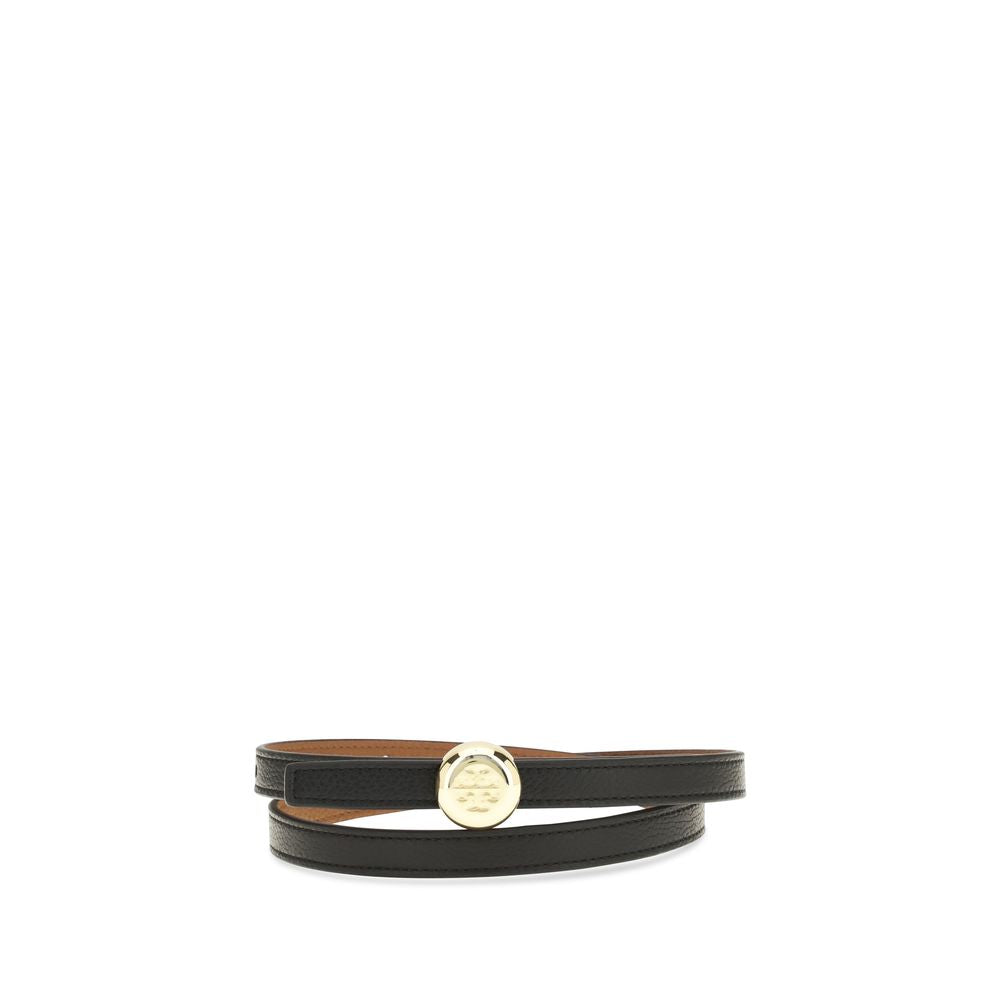 Romy Pebbled Calf Leather Belt