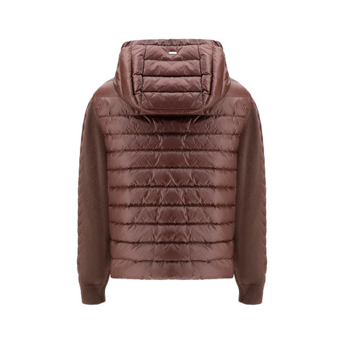Wool-Trimmed Down Jacket