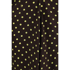 Polka Dot Crepe Dress
