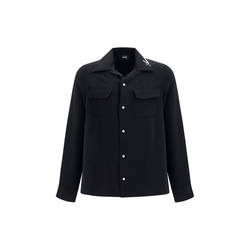 Rounded Pocket Polyester Shirt