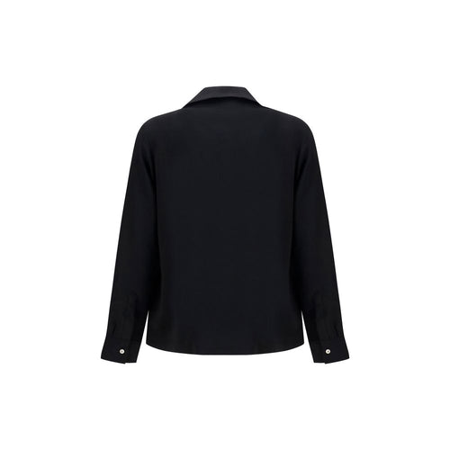 Rounded Pocket Polyester Shirt