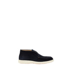 Desert Calf Leather Ankle Boots