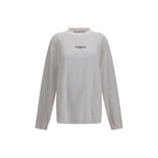 Cotton Oversized Long-Sleeve T-Shirt
