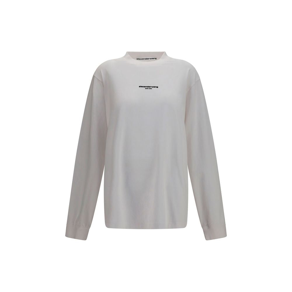 Cotton Oversized Long-Sleeve T-Shirt