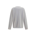 Cotton Oversized Long-Sleeve T-Shirt