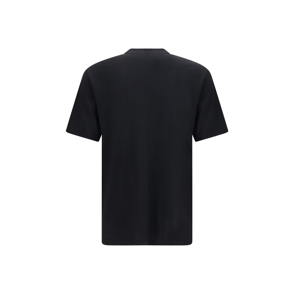 Black Cotton Modal Oversized T-Shirt