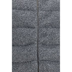 Polyester Shearling-Trimmed Padded Vest
