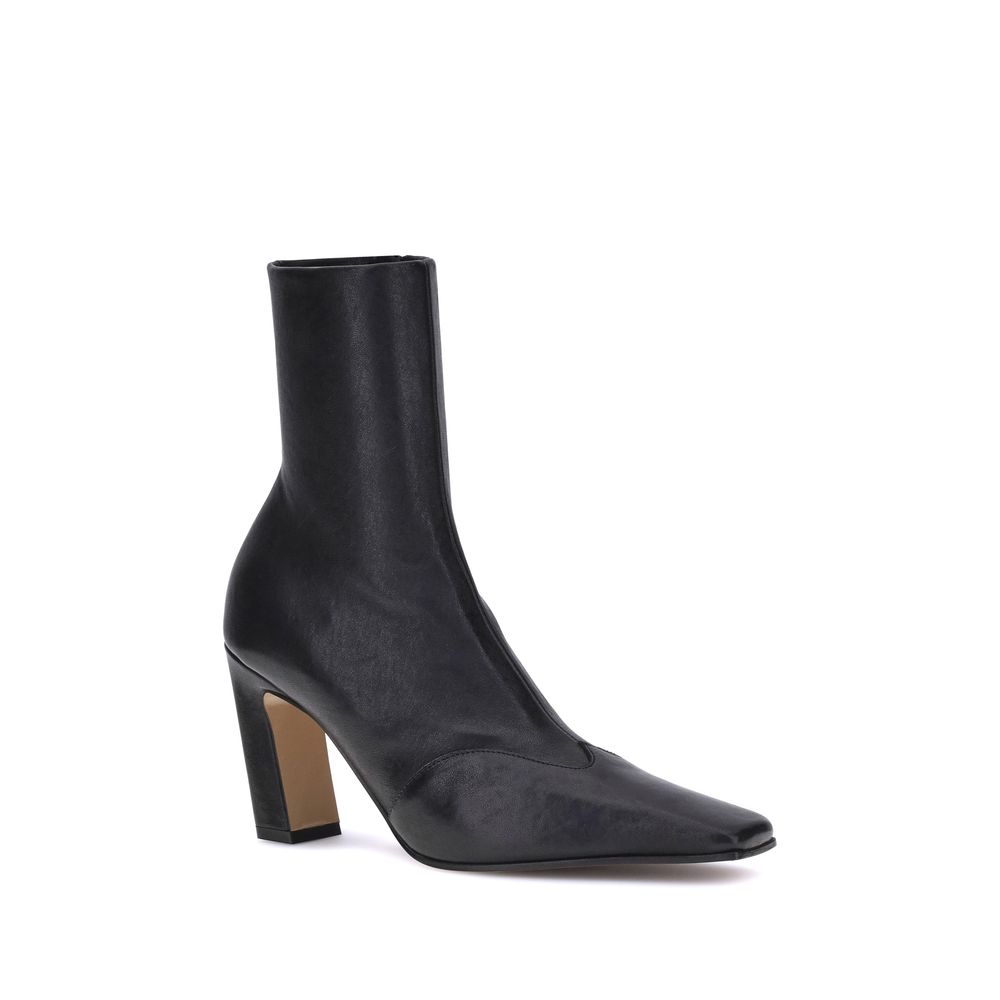 Calfskin Nevada Ankle Boots