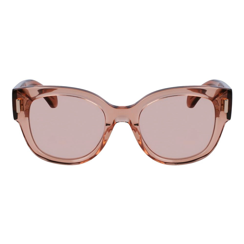51mm SF2007S512026 Transparent Acetate Sunglasses