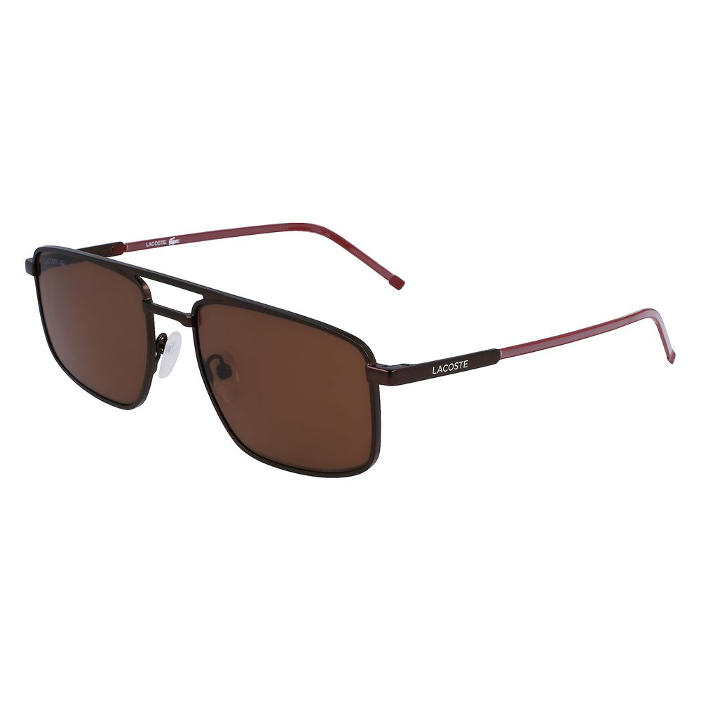 56mm L255S-5619201 Metal Brown Sunglasses