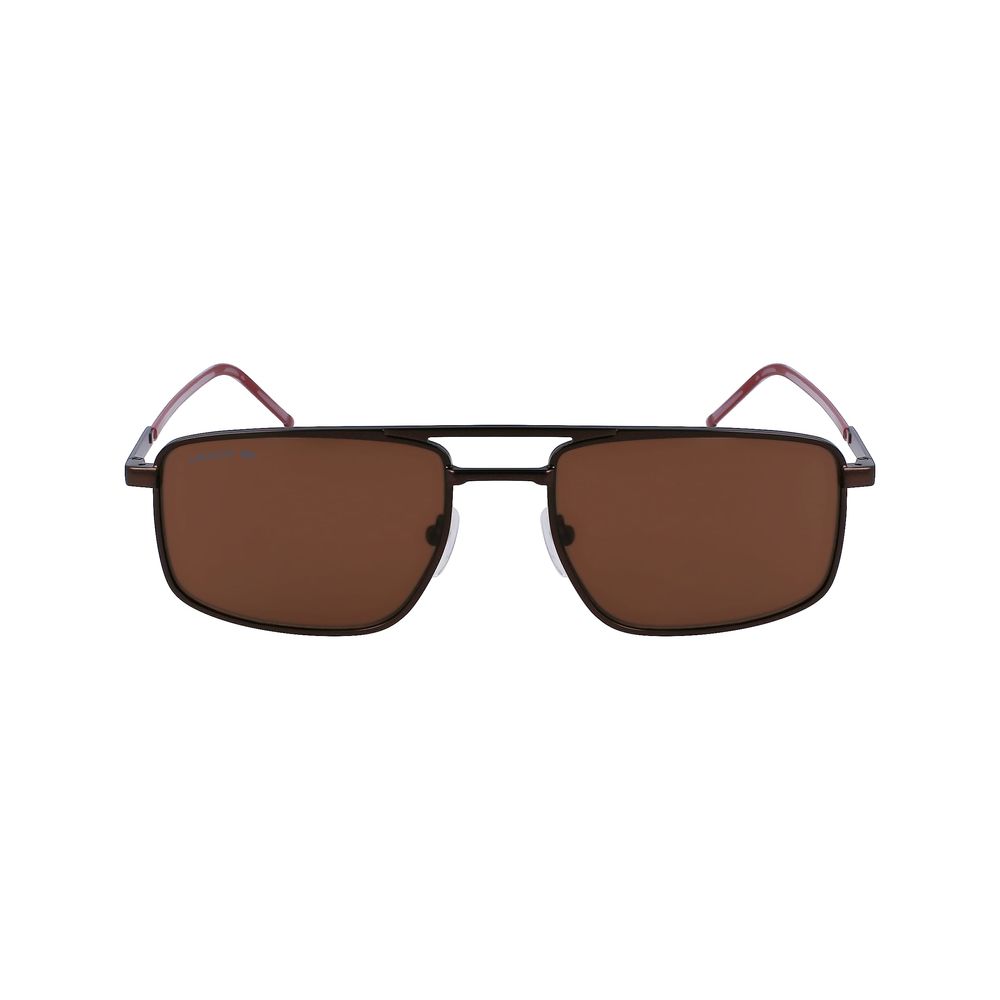 56mm L255S-5619201 Metal Brown Sunglasses