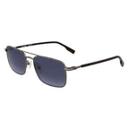 58mm Grey Metal Sunglasses