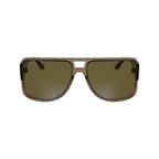 L6056S5916210 59mm Acetate Brown Sunglasses