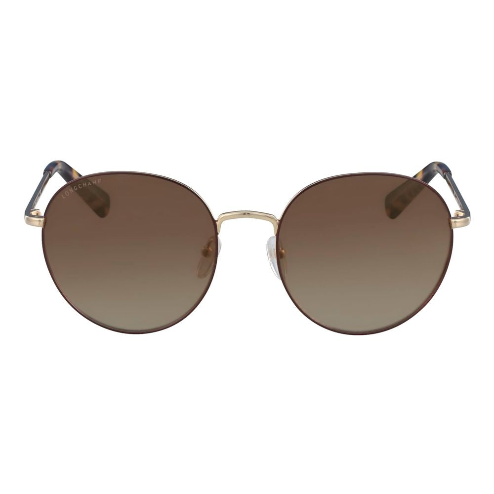 56mm Gold Metal Sunglasses