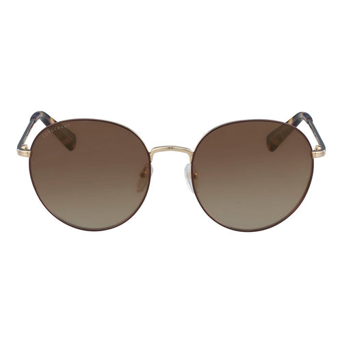 56mm Gold Metal Sunglasses