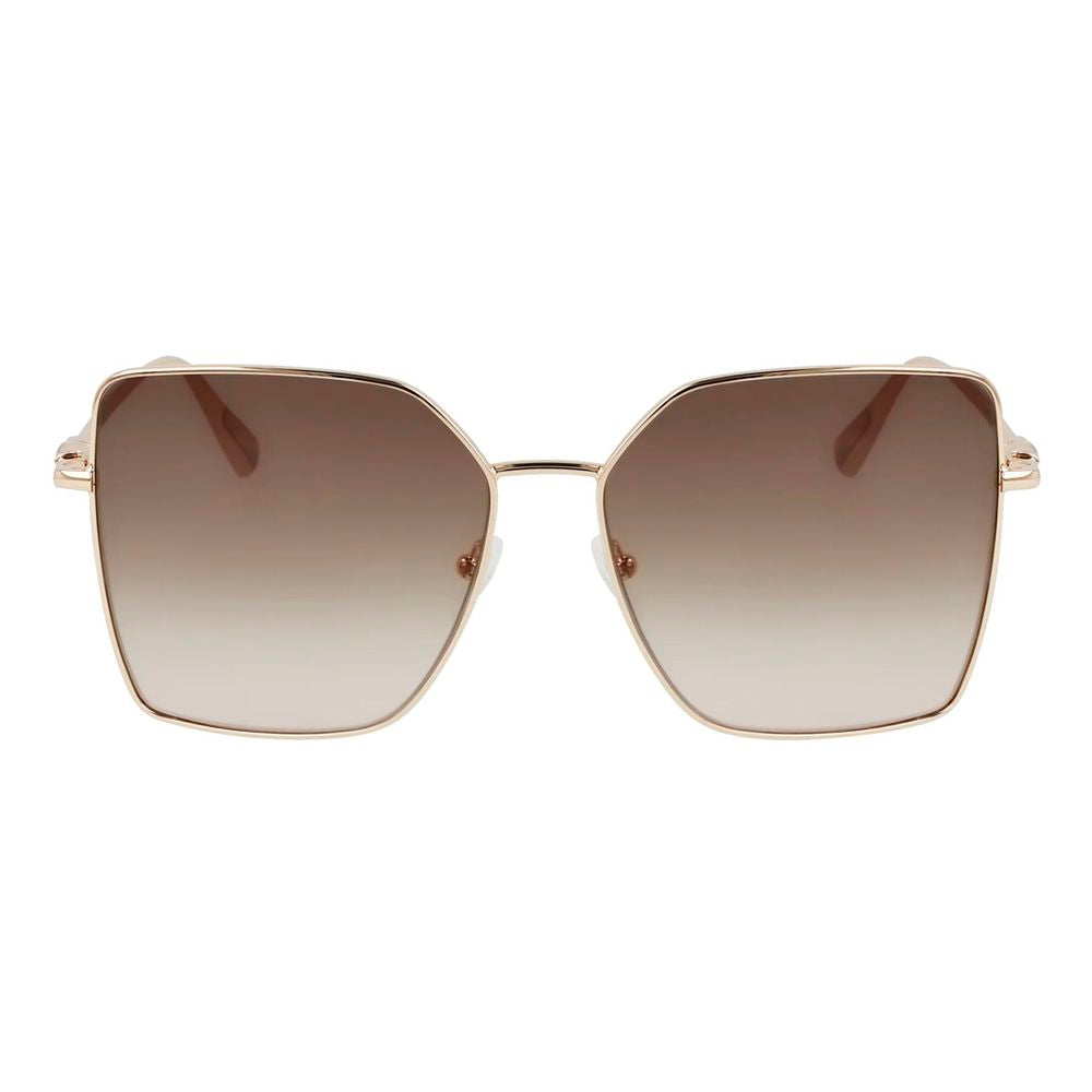 57/15/145 Gold Metal Sunglasses
