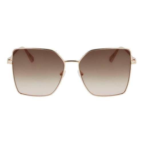 57/15/145 Gold Metal Sunglasses
