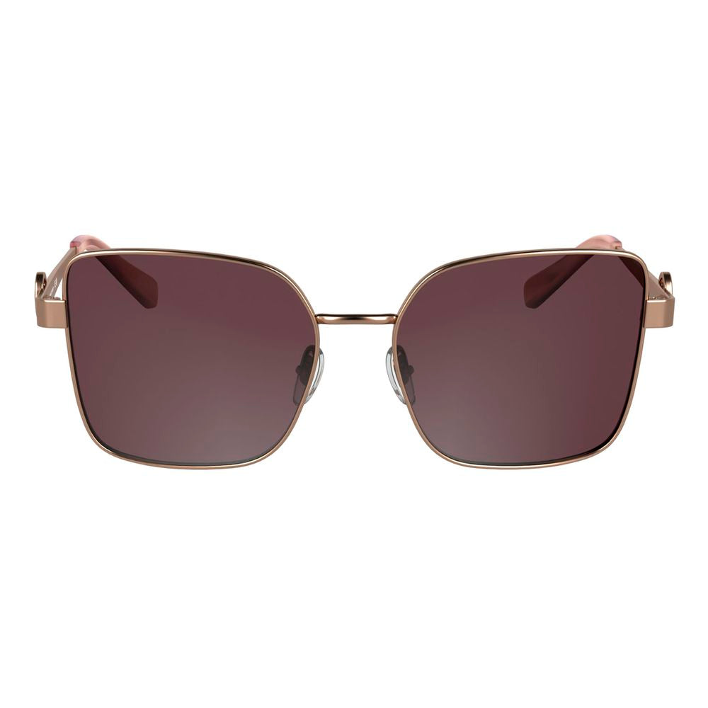 56mm Purple Metal Sunglasses
