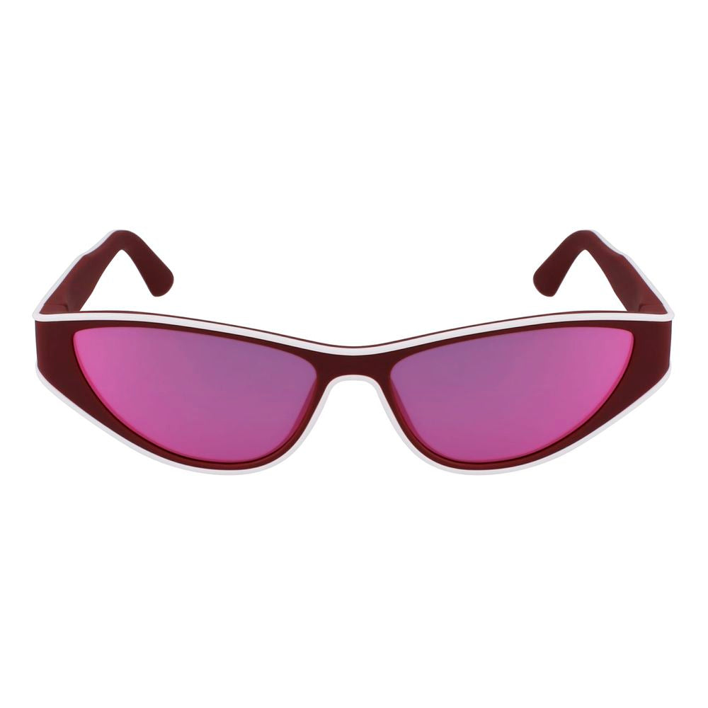 56mm Lo761S Injected Red Sunglasses