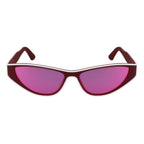 56mm Lo761S Injected Red Sunglasses
