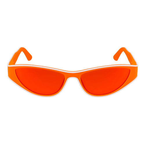 56mm Injected Orange Sunglasses