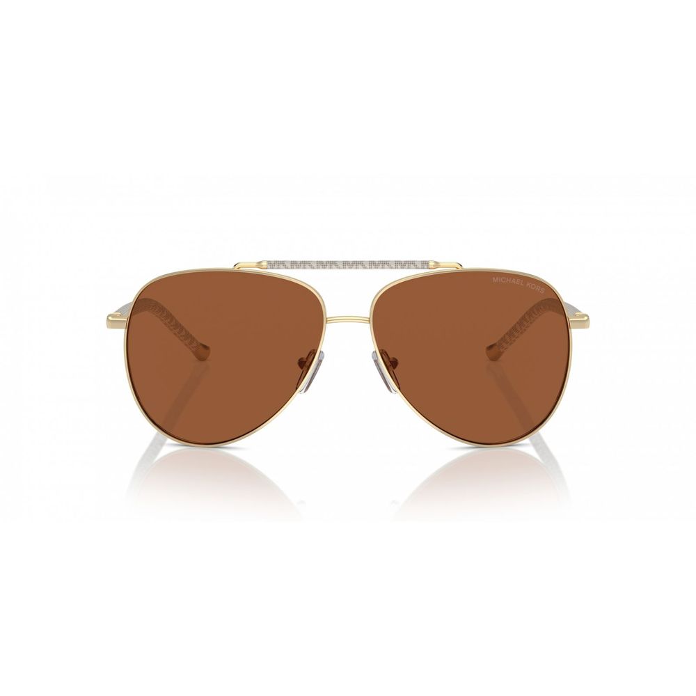 53mm Gold Metal Sunglasses MK1146-101473