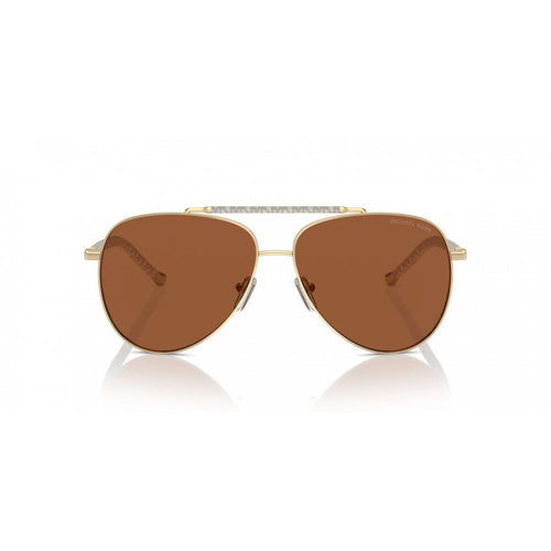 53mm Gold Metal Sunglasses MK1146-101473