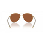 53mm Gold Metal Sunglasses MK1146-101473