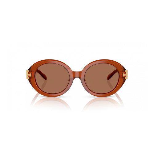 52mm Brown Acetate Sunglasses