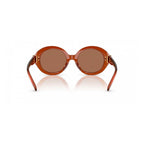 52mm Brown Acetate Sunglasses