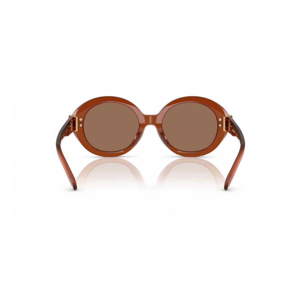 52mm Brown Acetate Sunglasses