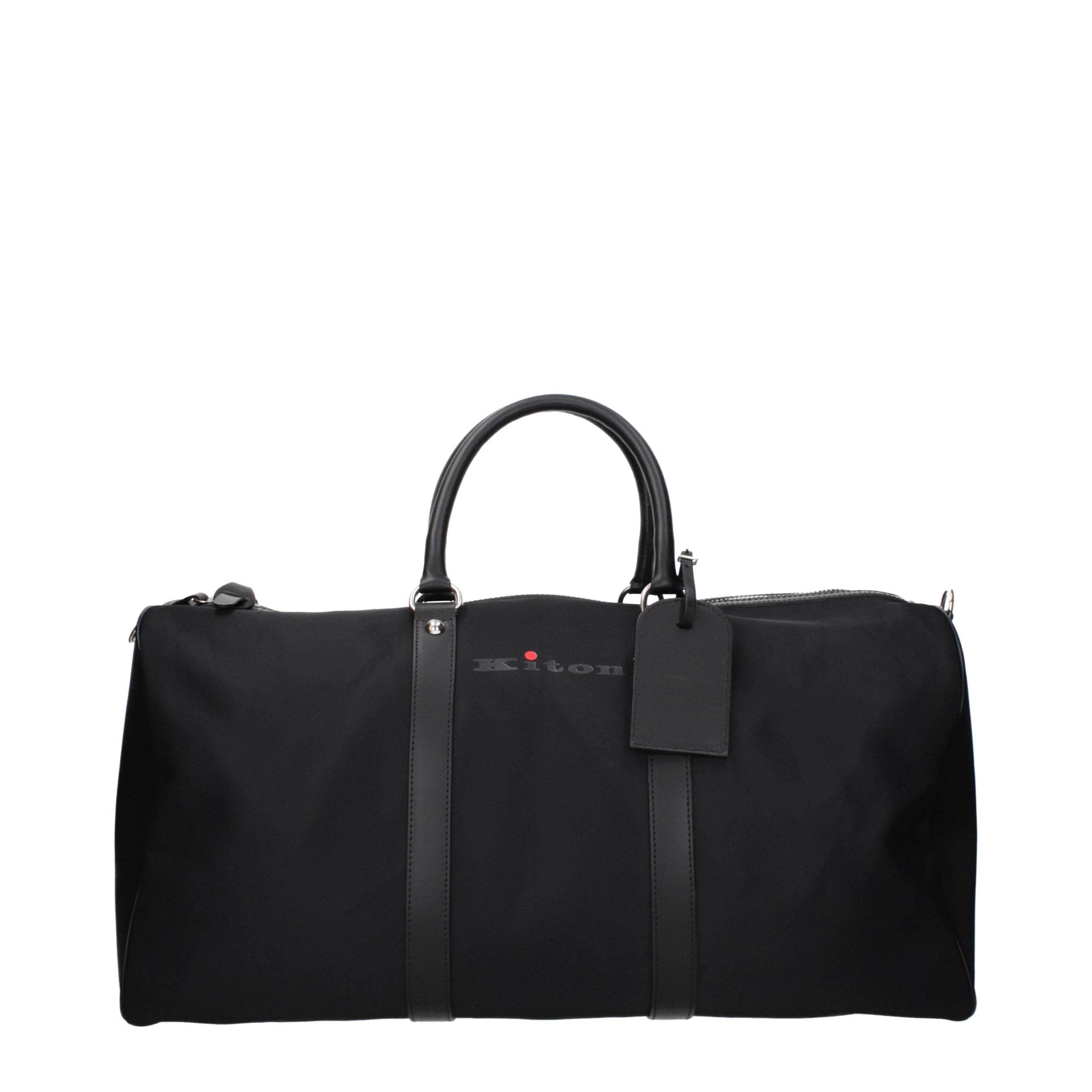 Black Nylon Travel Bag