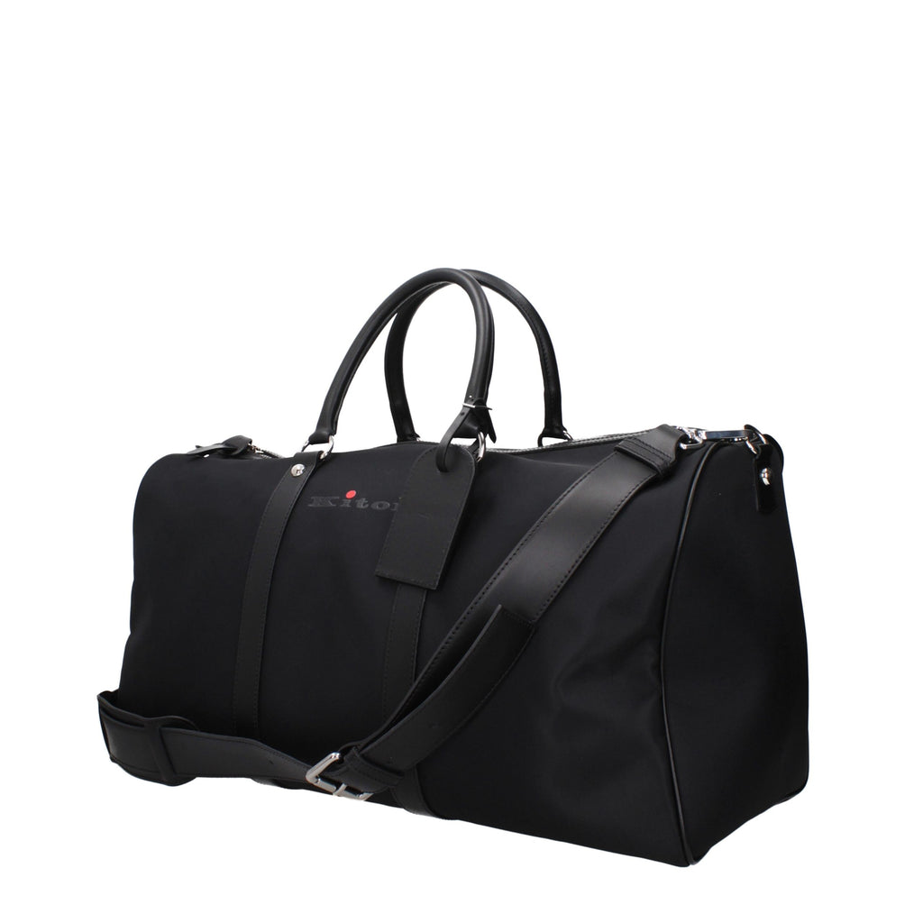Black Nylon Travel Bag