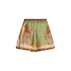 Indra Silk Bermuda Shorts