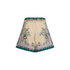 Indra Pleated Linen Shorts
