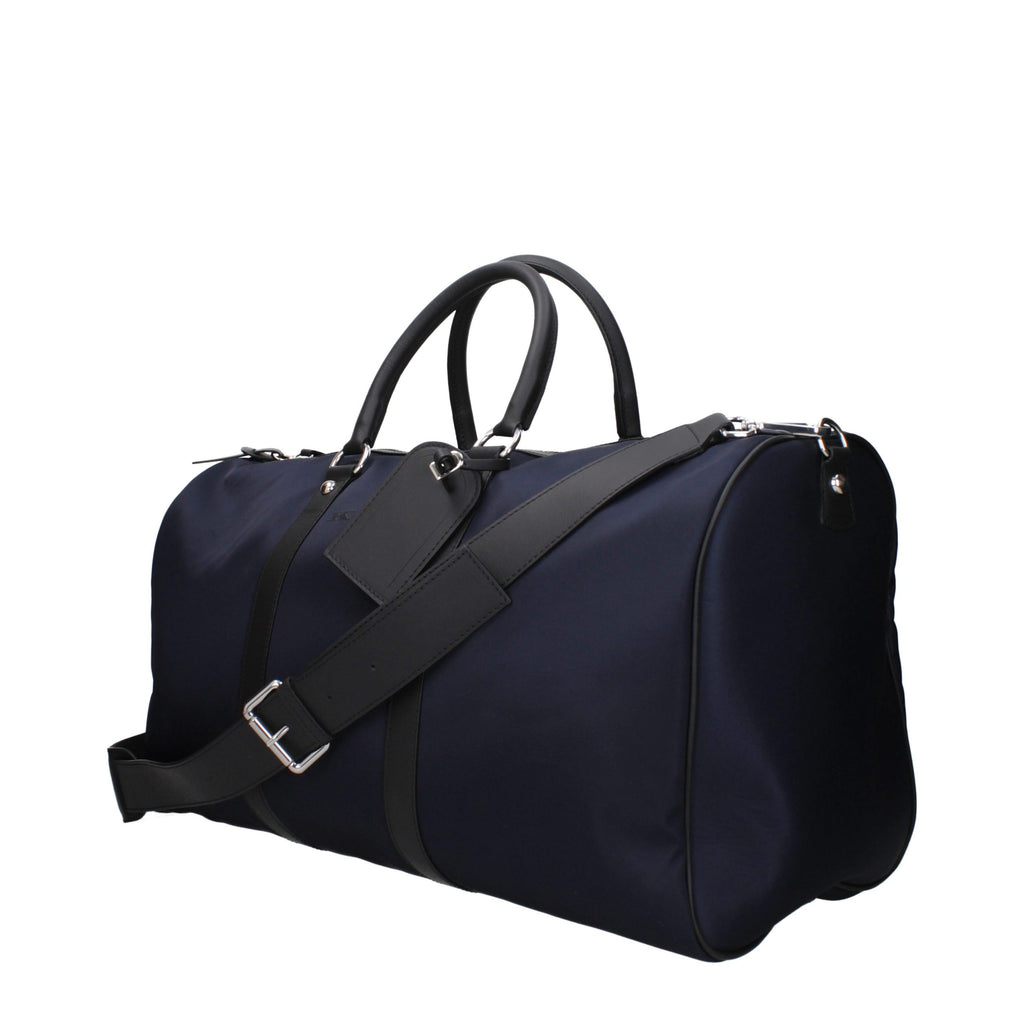 Blue Nylon Luggage and Travel
